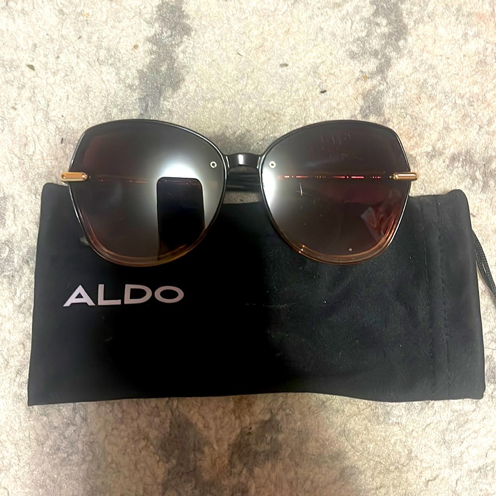 Brown aldo sunglasses